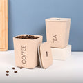 Square Canister Small 800ml - Coffee